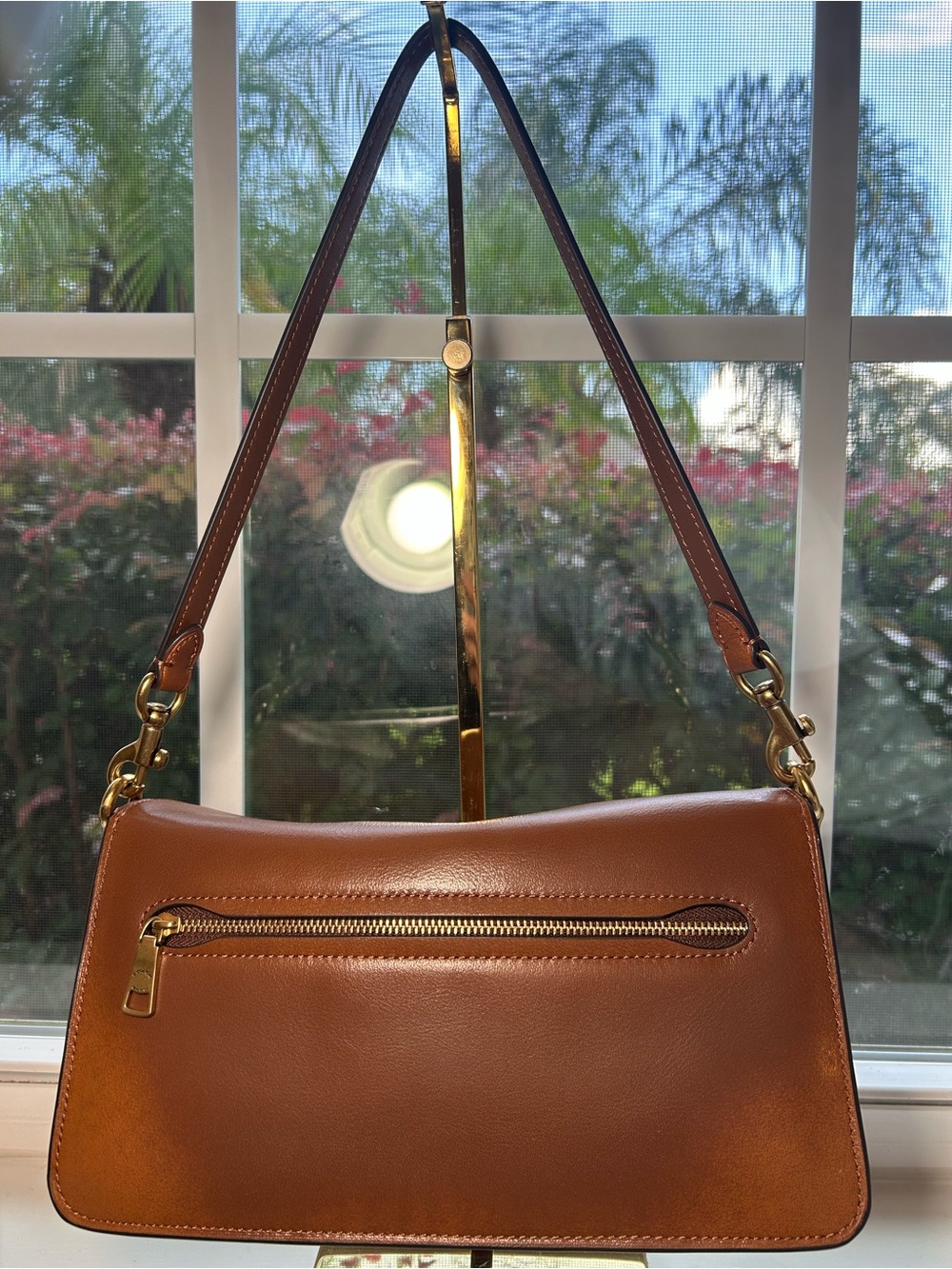 NWOT🌸COACH Tabby 26 Loved Leather Distressed Brown Shoulder Bag (Soft Tabby) - Picture 9 of 16